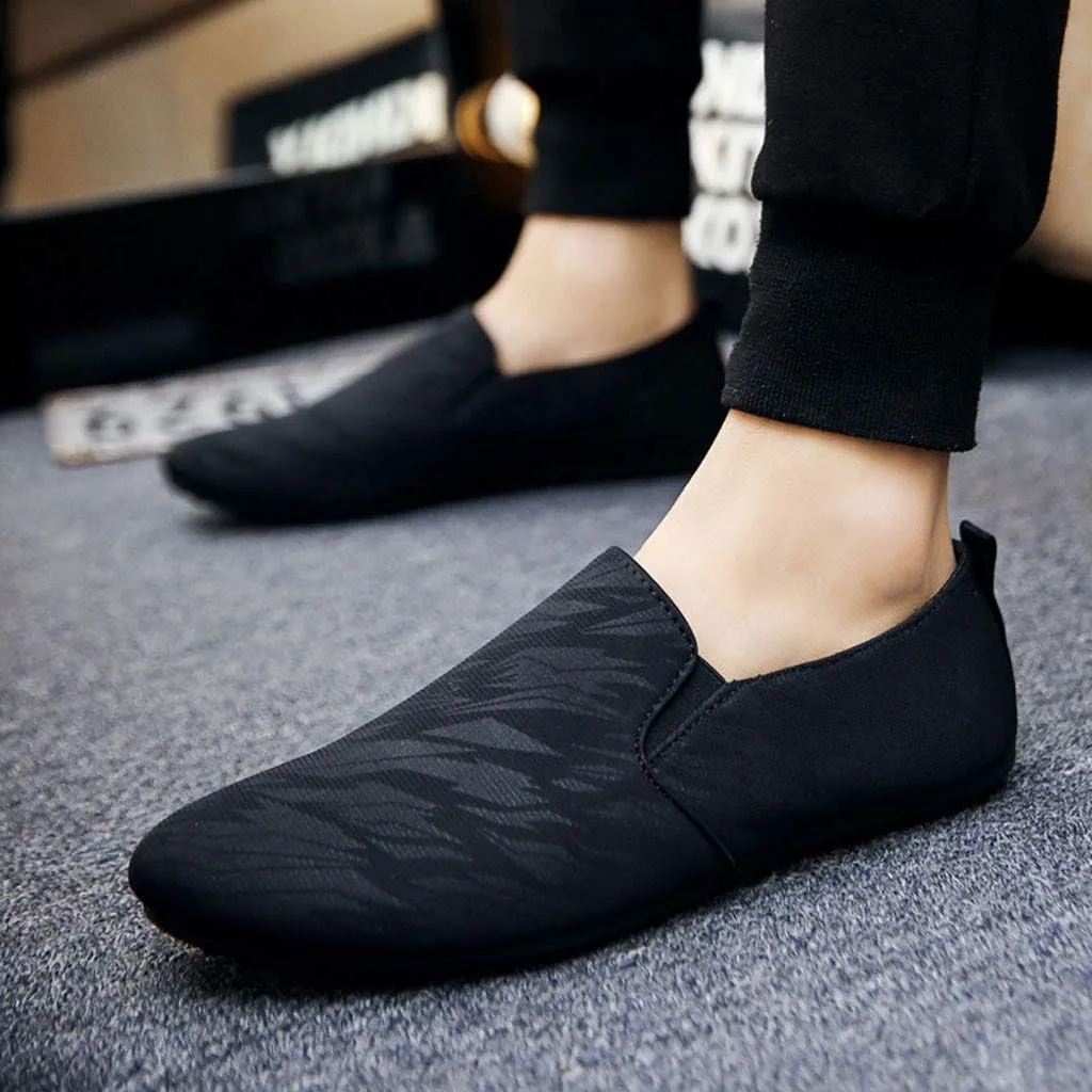 Men's Casual Dress Sneakers England Men's Fashion Shoes Summer Casual Retro Shoes Lazy