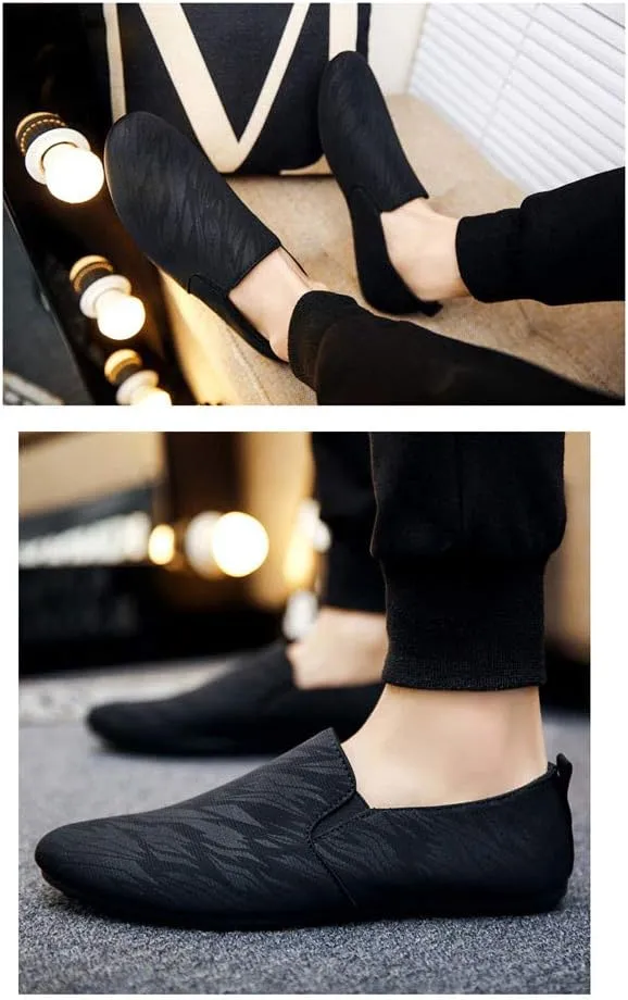 Men's Casual Dress Sneakers England Men's Fashion Shoes Summer Casual Retro Shoes Lazy