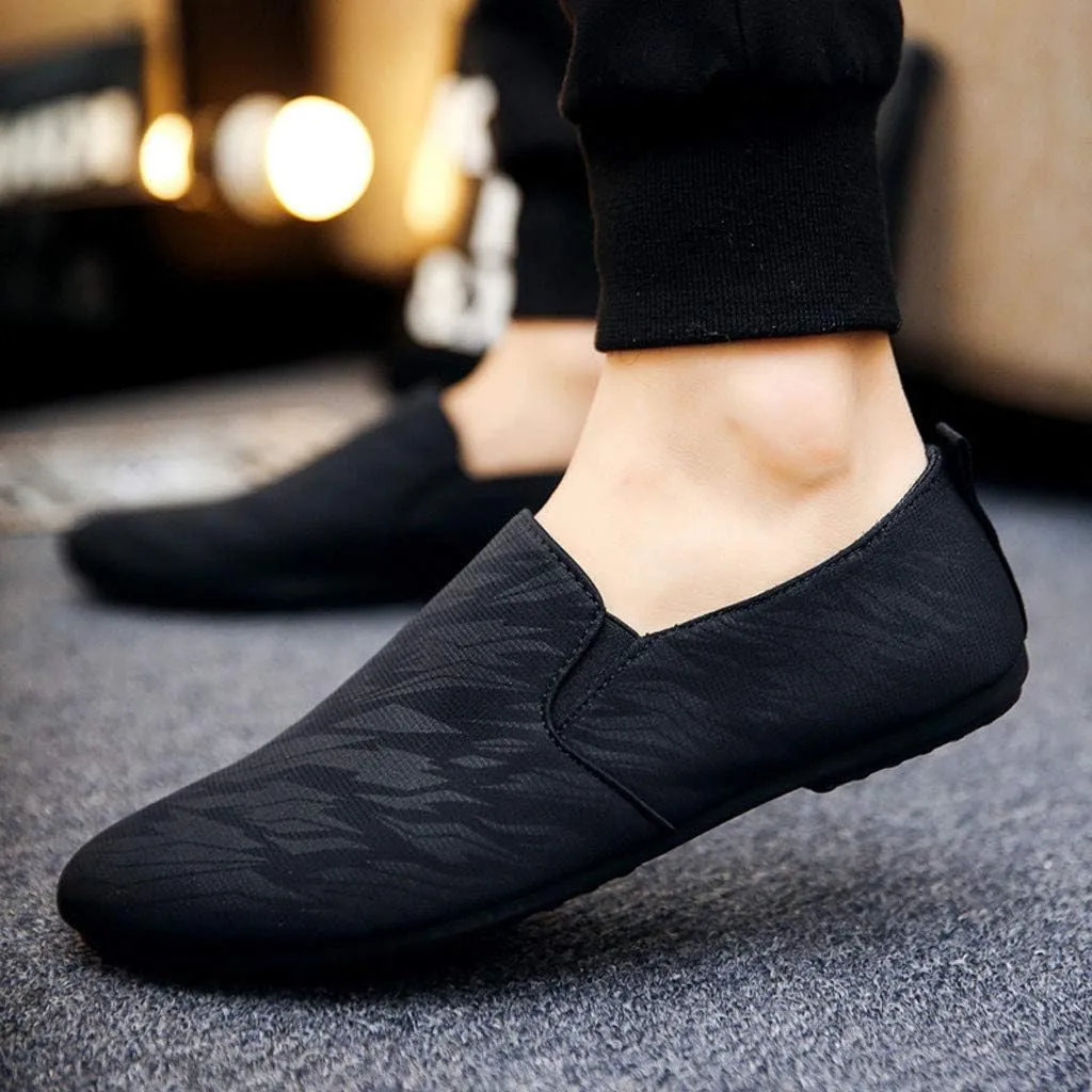 Men's Casual Dress Sneakers England Men's Fashion Shoes Summer Casual Retro Shoes Lazy