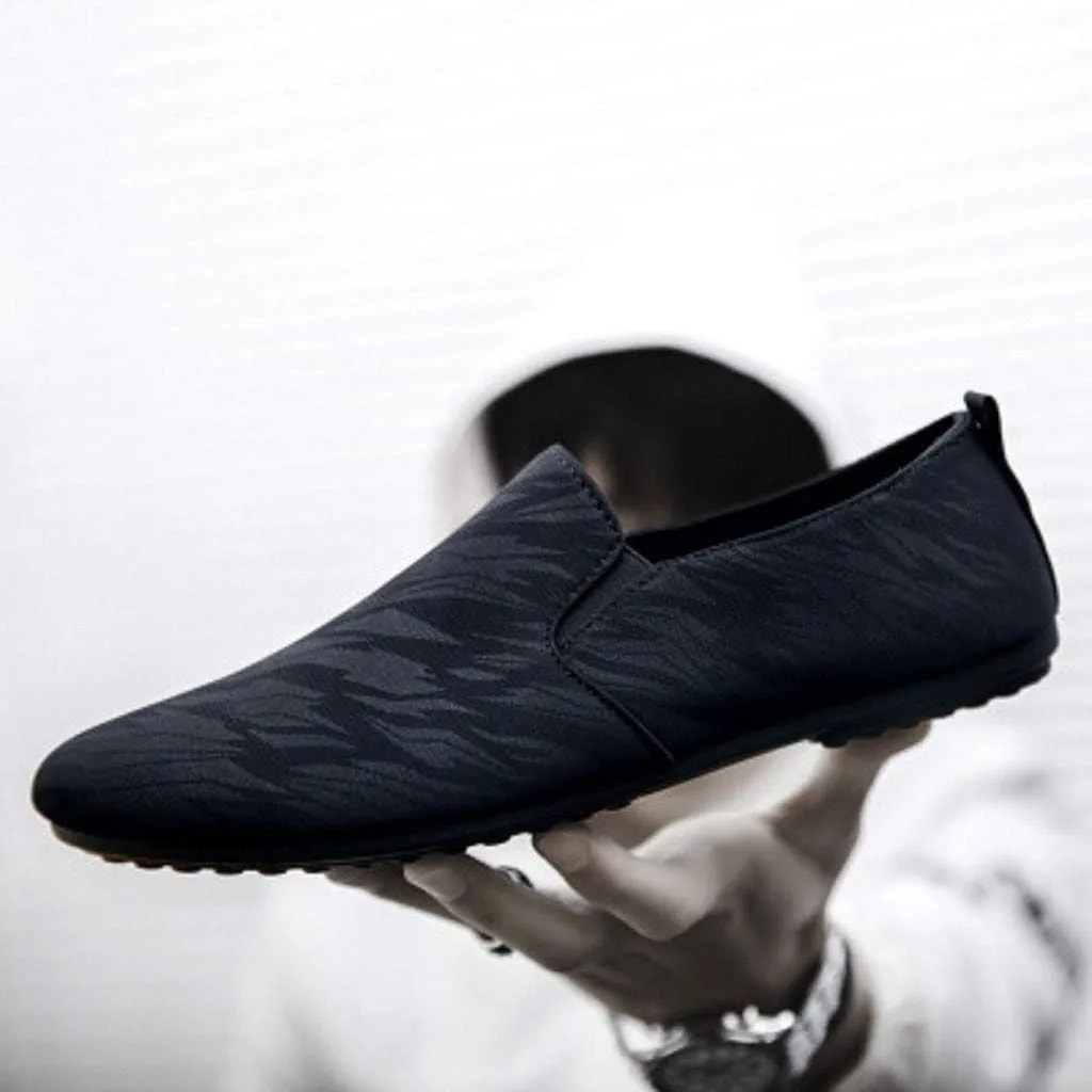 Men's Casual Dress Sneakers England Men's Fashion Shoes Summer Casual Retro Shoes Lazy