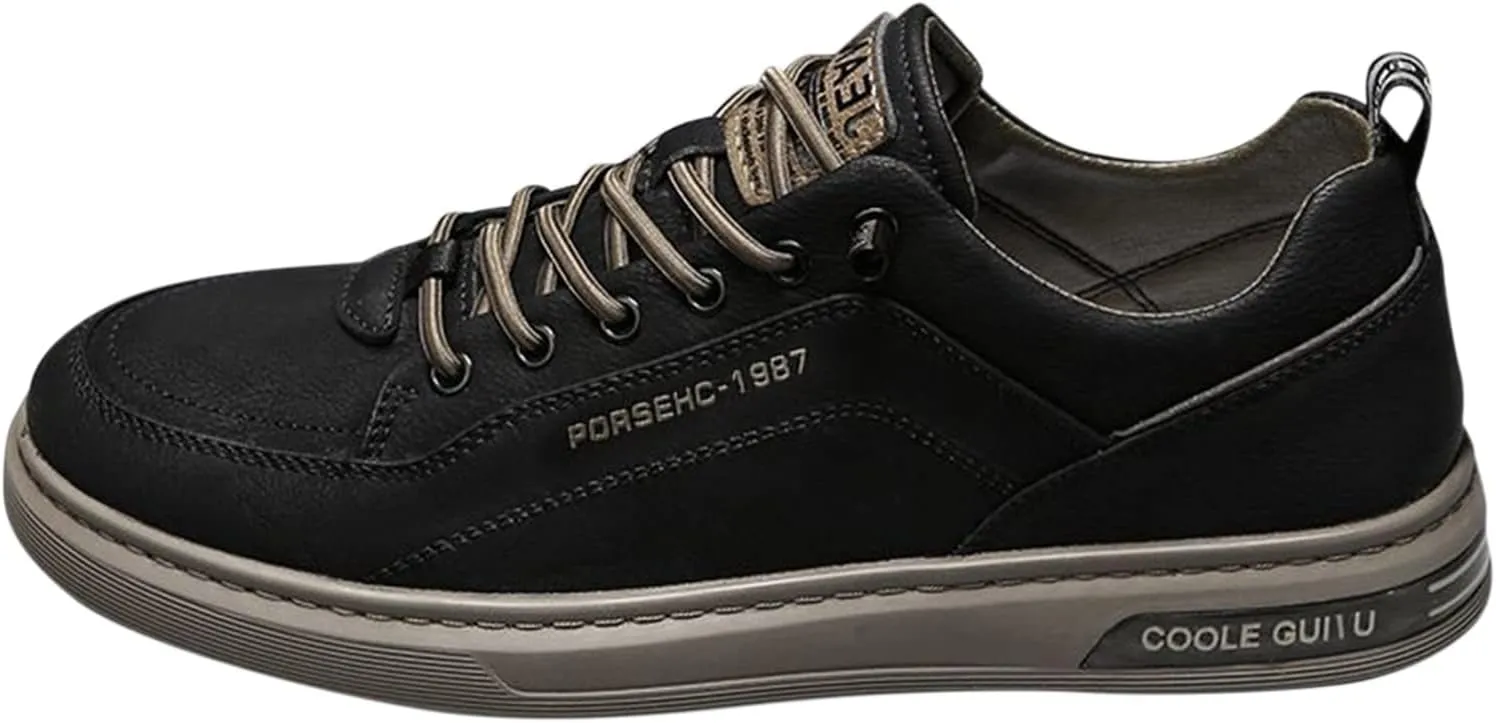 Men's Casual Dress Sneakers Sneakers Fashion Custom Low Top Leather Board Shoes Men Skateboard Casual Shoes