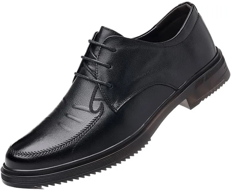 Men's Classic Oxfords Shoes Mens Fashion Lace-up Patent Leather Tuxedo Shoes