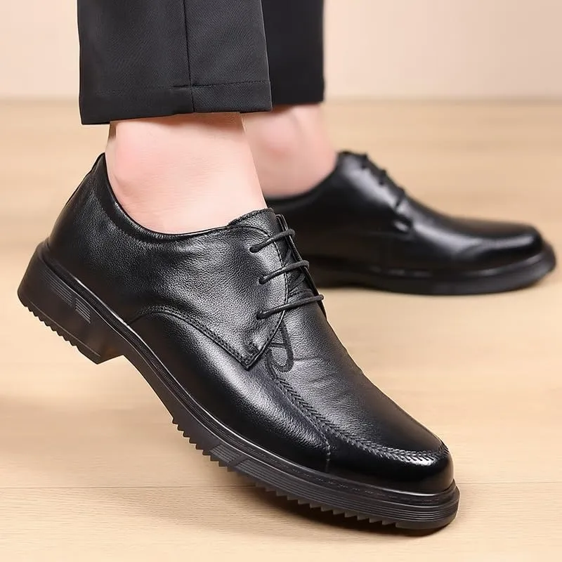 Men's Classic Oxfords Shoes Mens Fashion Lace-up Patent Leather Tuxedo Shoes