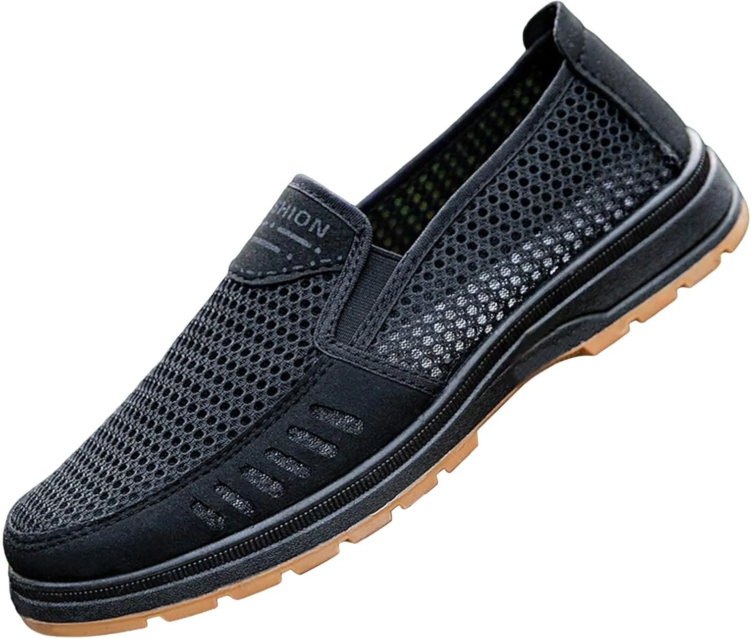 Men's Non Slip Barefoot Minimalist Shoes Casual Sneaker Mesh Breathable Walking Shoe Lightweight Barefoot Shoes
