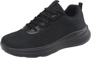 Men's Non Slip Tennis Sneakers Lightweight Breathable Walking Shoe Gym Tennis Non Slip Work Sport Shoes for Men