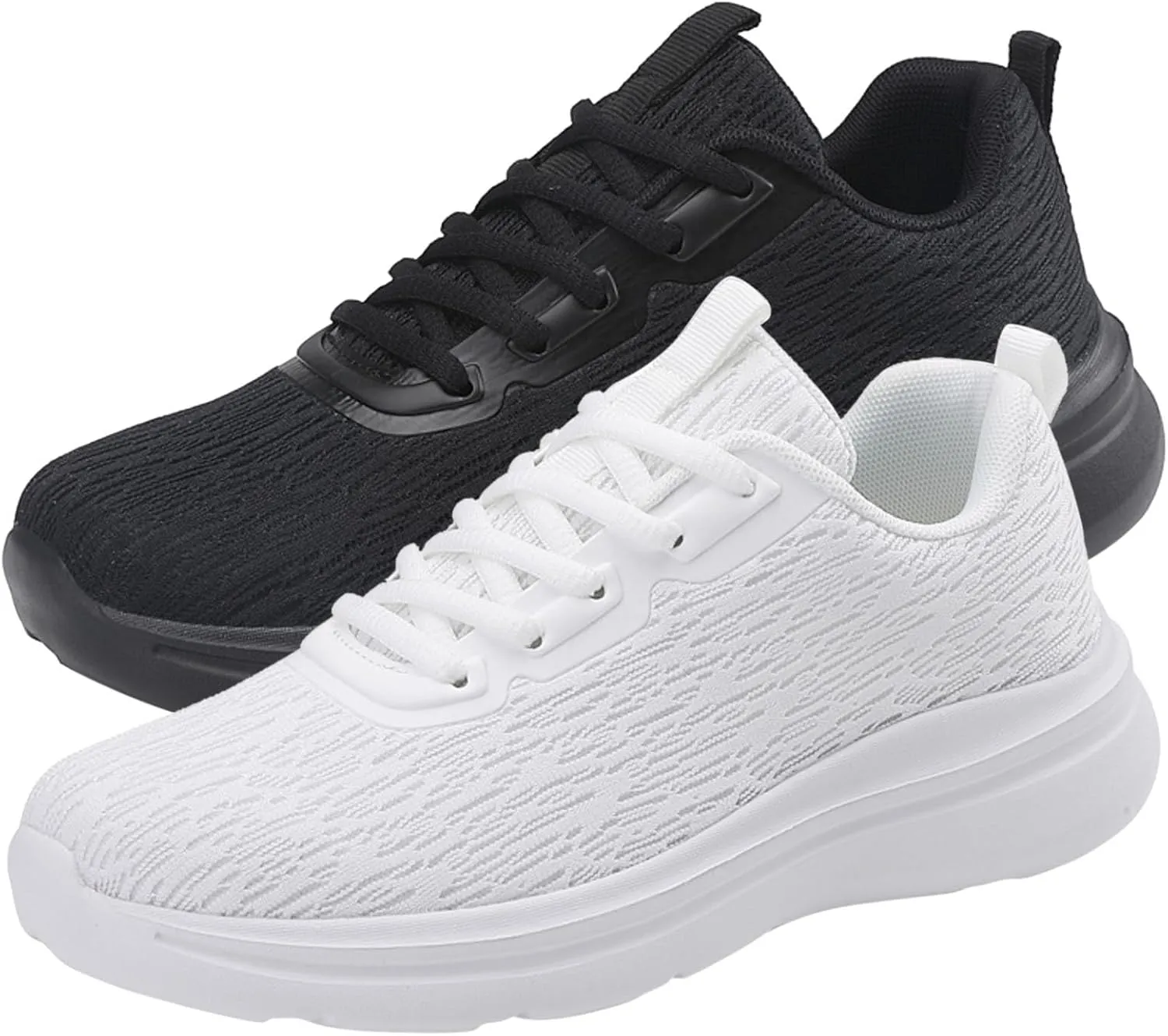Men's Non Slip Tennis Sneakers Lightweight Breathable Walking Shoe Gym Tennis Non Slip Work Sport Shoes for Men