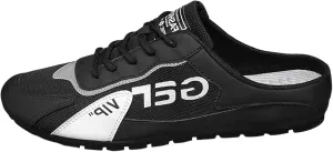 Men's Sneakers New Men's Shoes Trend Versatile Casual Shoes Lazy Man Half Slipperboard Male