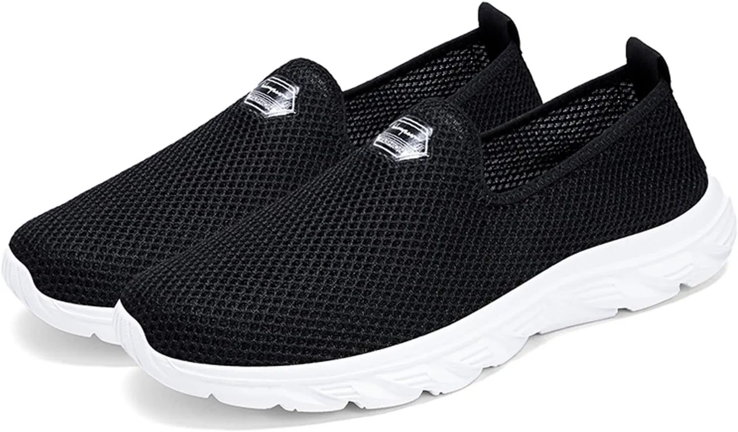 Mens Walking Shoes Women Casual Dress Shoes Womens Shoes Sneakers Lightweight Hiking Shoes PU Leather Tennis Shoes Low Top Wide Tennis Shoes Slip Ons