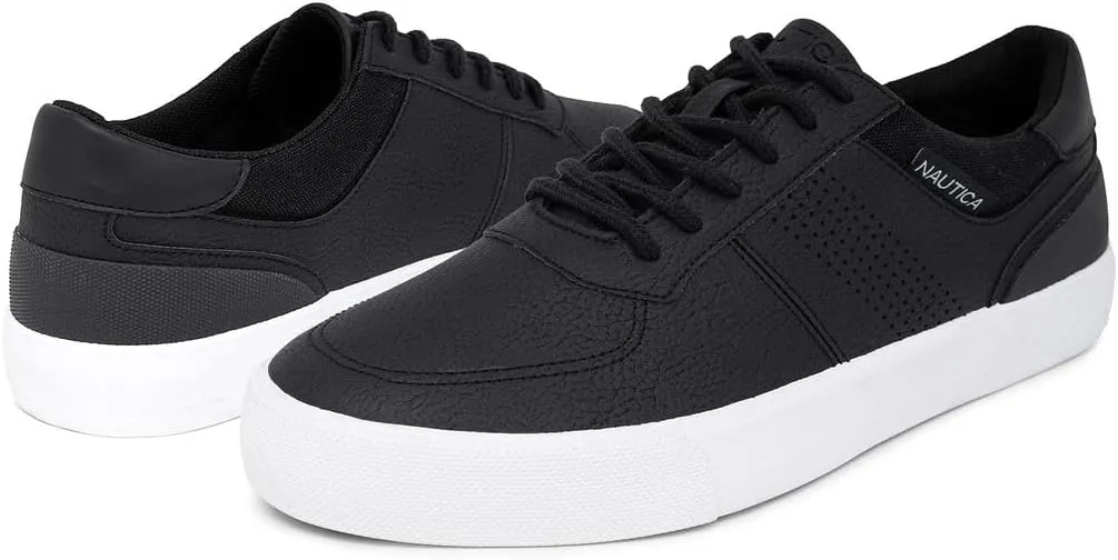 Nautica Men's Classic Lace-Up Boat Shoes Low Top Fashion Sneaker - Stylish and Comfortable Casual Shoe