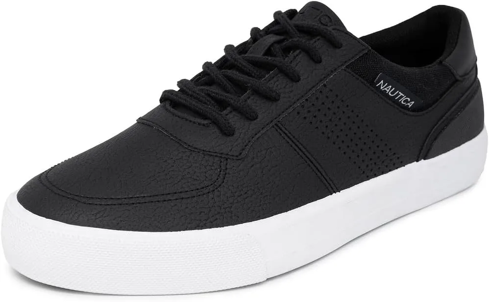Nautica Men's Classic Lace-Up Boat Shoes Low Top Fashion Sneaker - Stylish and Comfortable Casual Shoe