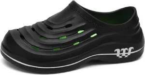 Non Slip Work Shoes Women Men Lightweight & Waterproof Food Service Chef Shoe Breathable Comfortable Nursing Nurse Shoes Wide Width Sneakers Garden Clogs