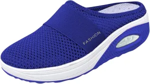 Non Slip Work Shoes Women Mesh Casual Shoes for Fall White Platform Sneakers Sneakers Walking Memory Foam Athletic Waterproof Tennis Shoe Loafers Casual Slip On