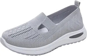 Orthopedic Shoes for Women 2025 New Women's Woven Womens Tennis Shoes Wide Width Brown Casual Shoes Shoes Sneakers Slip On Tennis Shoe White Loafers