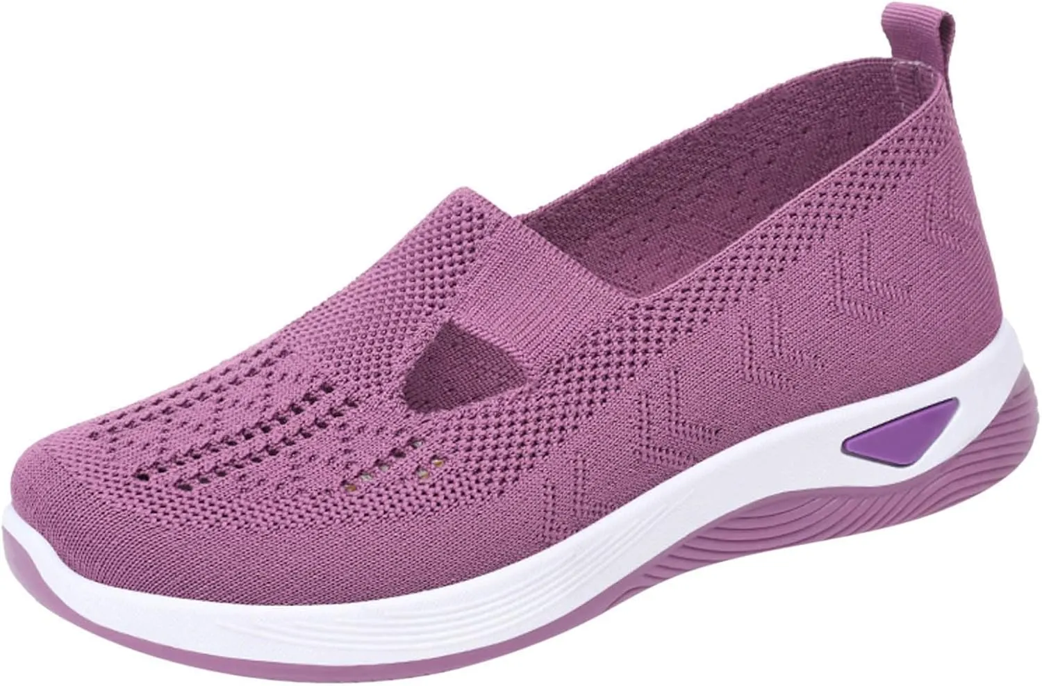 Orthopedic Sneakers for Women Slip On Walking Shoes with Arch Support Comfortable Casual Loafers Plantar Fasciitis Relief Foot Pain Diabetic Swollen Feet