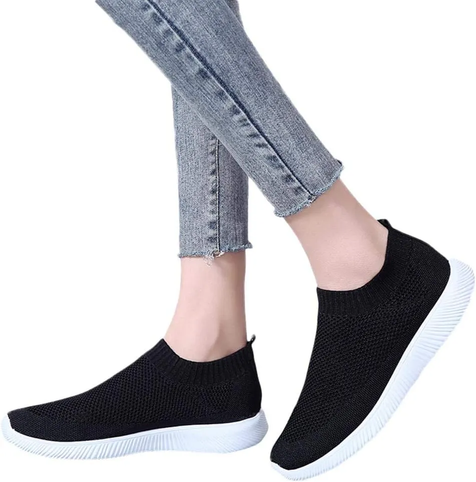 Platform High Top Sneakers for Women Fashion Black Walking Shoes Women Arch Support Womens Shoes Dressy Casual with Jeans Extra Wide Women Walking Sneakers Size 8 X Wide Zapatos OrtopéDicos De Mujer