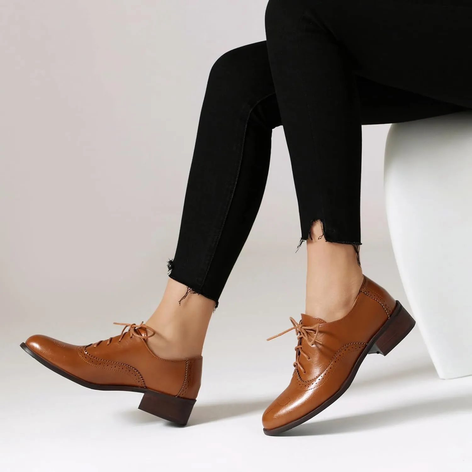 Roimaash Womens Brogues and Oxfords Unisex Shoes