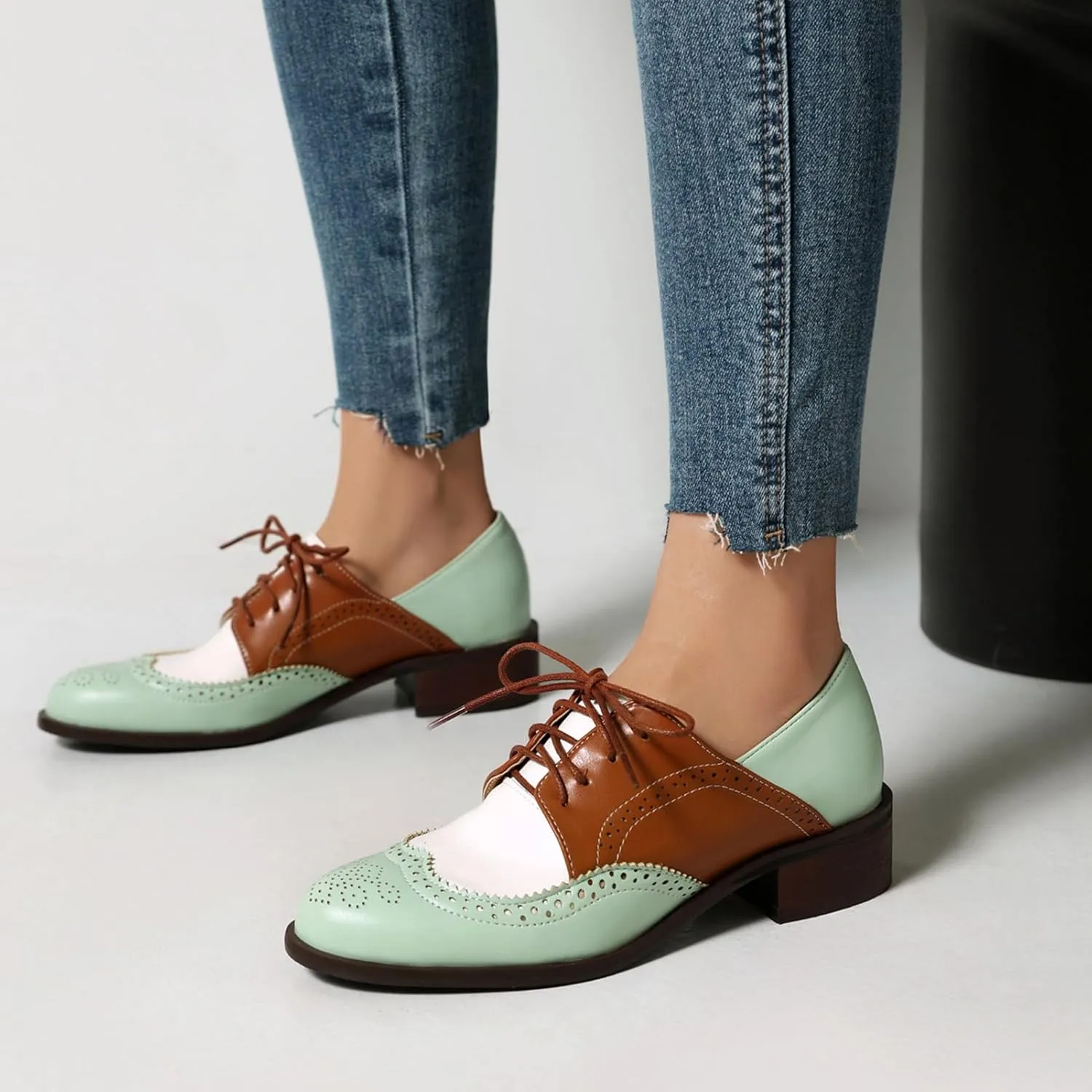 Roimaash Womens Brogues and Oxfords Unisex Shoes