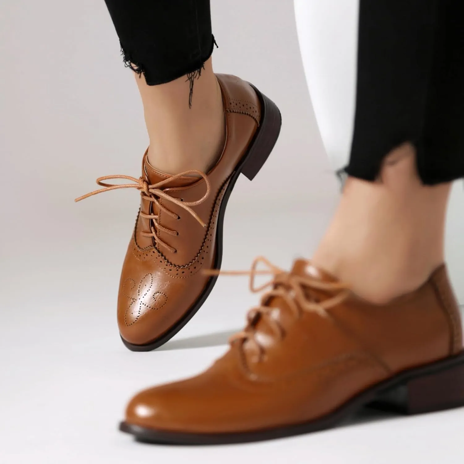 Roimaash Womens Brogues and Oxfords Unisex Shoes