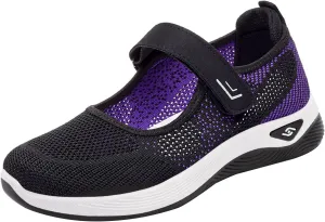 Running Shoes for Men Mesh Breathable Casual Slip On Shoes High Top Sneakers Running Lightweight Tennis Non Slip White Tennis Shoe Casual Loafers