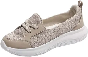 Running Shoes for Women Sports Men's Casual Dress Shoes Women Shoes Sneakers Slip on Walking Comfort Lightweight Brown Tennis Shoe Loafers Dress Shoe