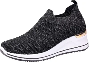 Running Shoes Women Casual Lace Up Nonslip Walking Shoes Womens Shoes Fall Women's Fashion Lace Up Sneakers