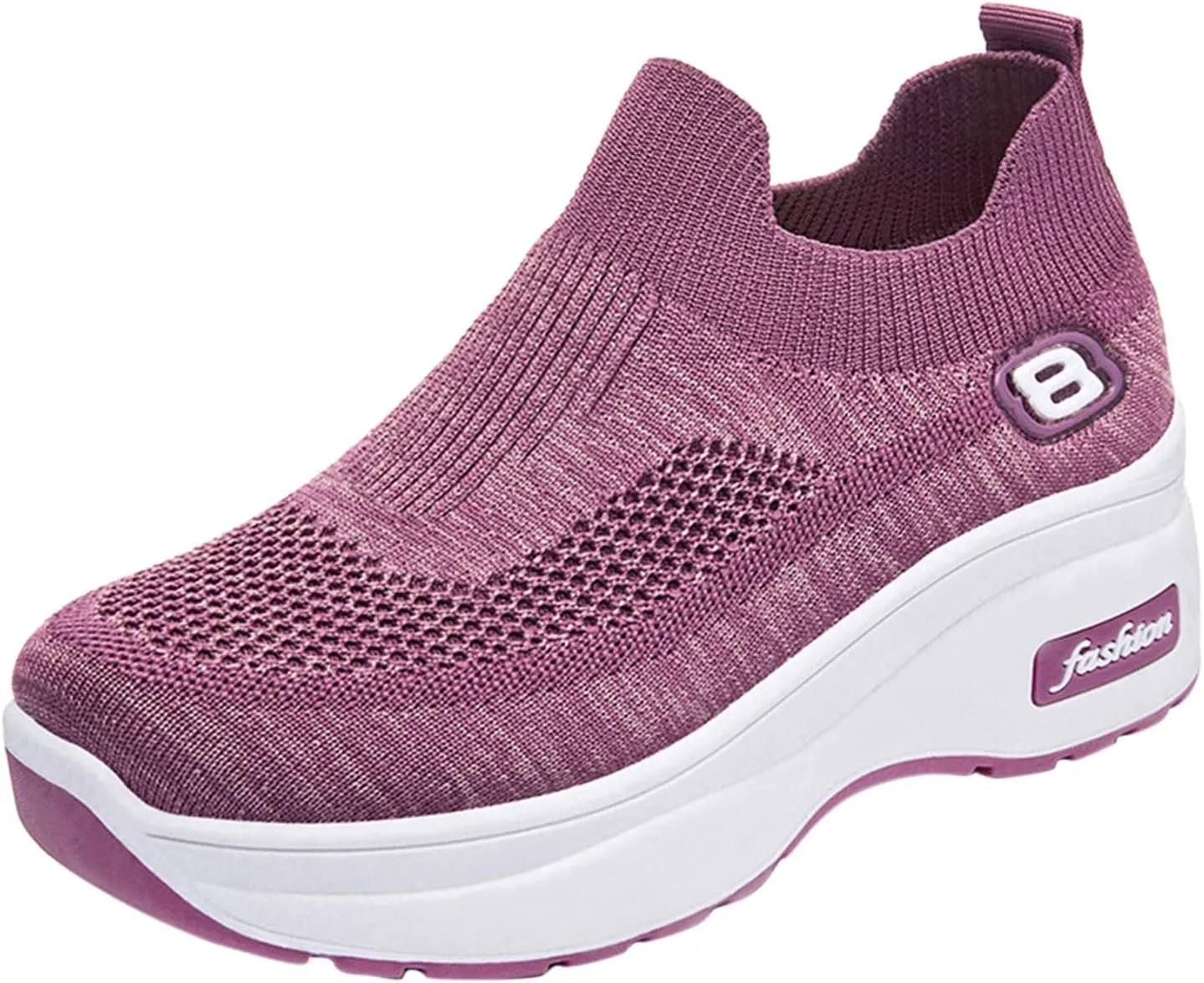 SBGMoSJ Sneakers for Women Size 8 Wide Width Womens Running Shoes Size 11.5 Wide Womens Slip On Tennis Shoes Size 7 Business Casual Sneakers Women Comfy Flats Shoes Women Dressy Cute