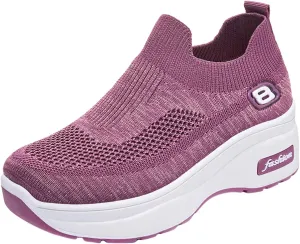 SBGMoSJ Sneakers for Women Size 8 Wide Width Womens Running Shoes Size 11.5 Wide Womens Slip On Tennis Shoes Size 7 Business Casual Sneakers Women Comfy Flats Shoes Women Dressy Cute