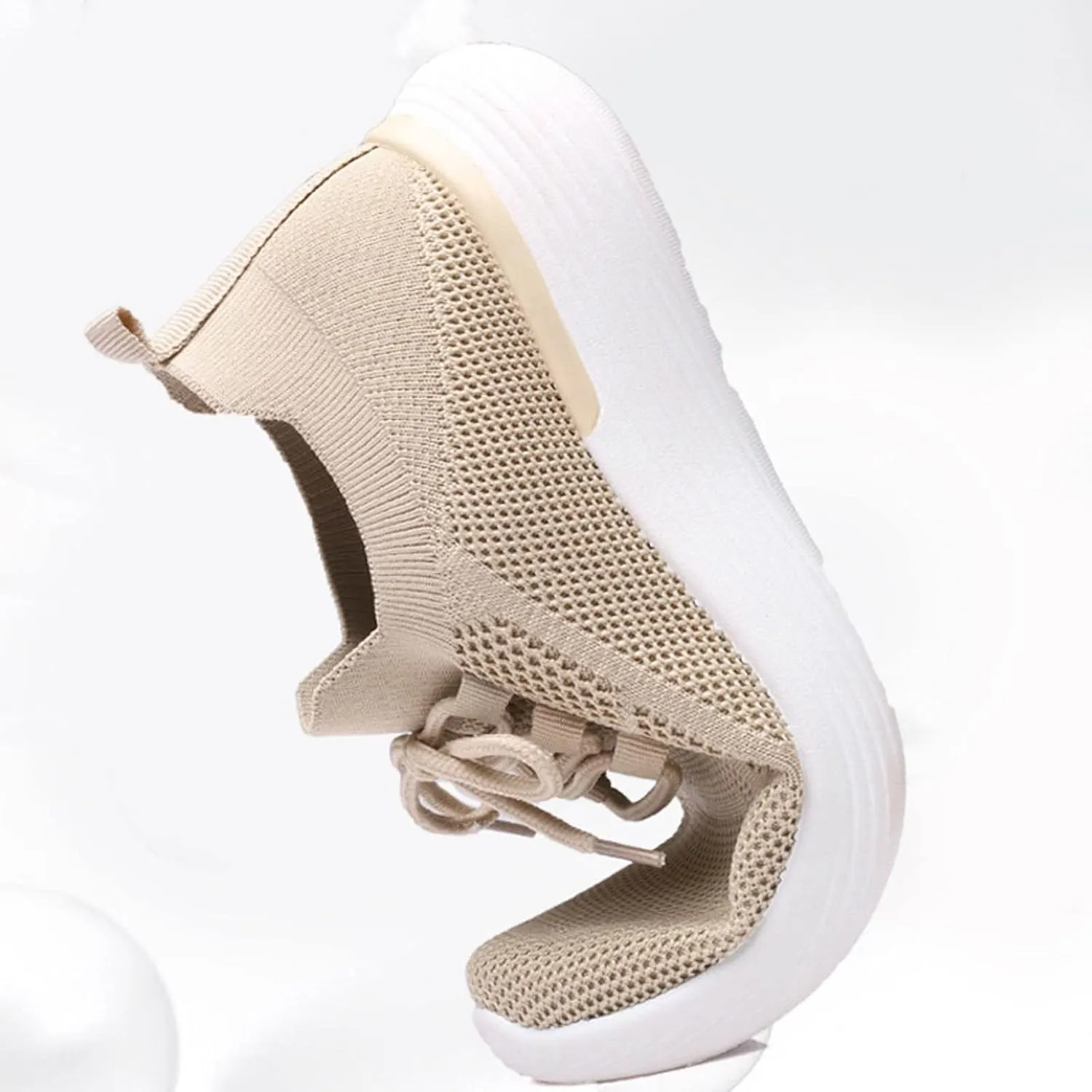 SBGMoSJ Sneakers for Women Slip Ons Size 9 Women's Slip Resistant Shoes Canvas Shoes for Women Wide Width Size 12 Womens High Top Sneakers with Zipper Athletic Shoes Women Walking Size 5.5 W