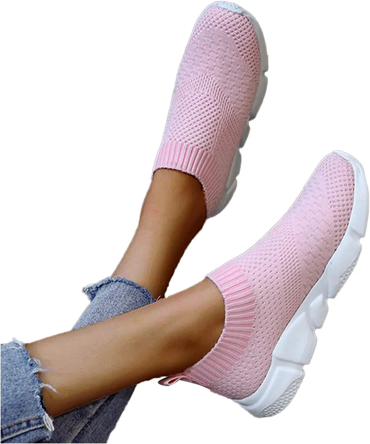 SBGMoSJ Women's Sneakers Size 9 Slip On Slip On Shoes for Women 2023 Wide Width White Canvas Tennis Shoes for Women Womens High Top Sneakers with Zipper Slip Resistant Work Shoes for Women Nurse