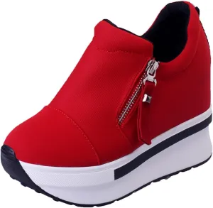 Shoes for Elderly Women Womens Walking Sneakers Low Top Casual Sneakers for Women Womens Slip on Sneakers