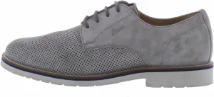 Sioux Men's Derby Oxford Flat, Cemento, 9.5