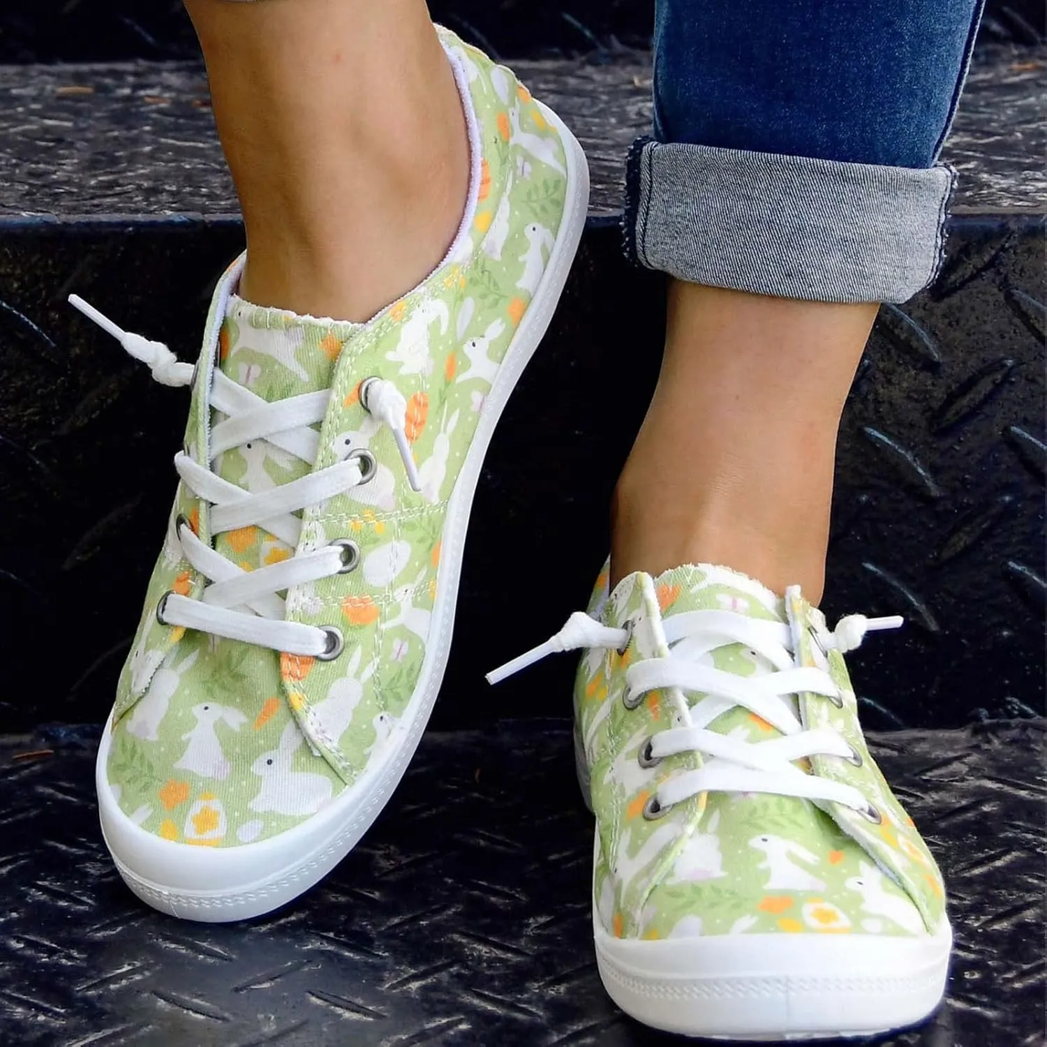 Sneakers for Womens Anti-Slip Comfortable Womens Loafers Roman Pluse Size Comfortable Shoes for Women