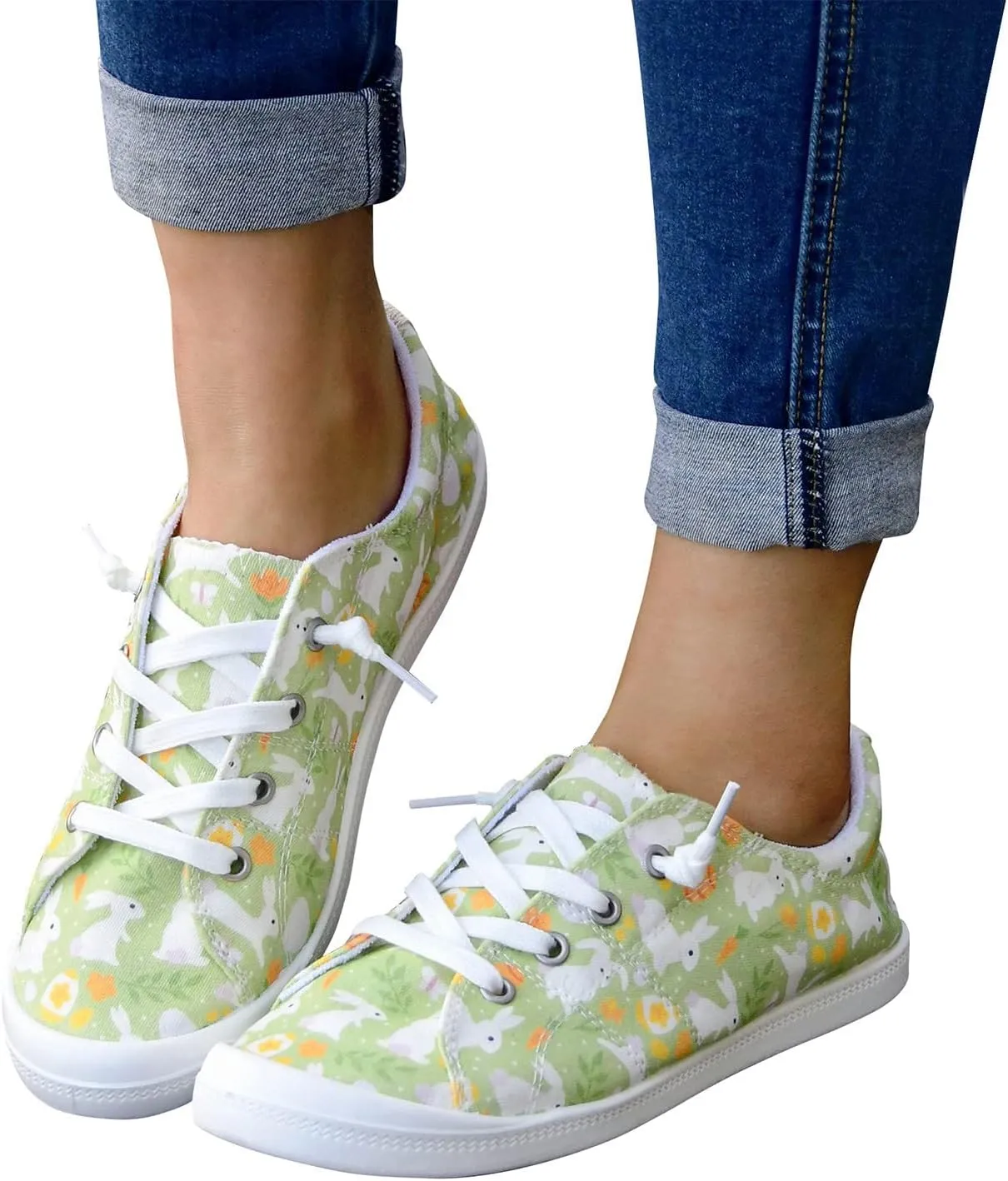 Sneakers for Womens Anti-Slip Comfortable Womens Loafers Roman Pluse Size Comfortable Shoes for Women