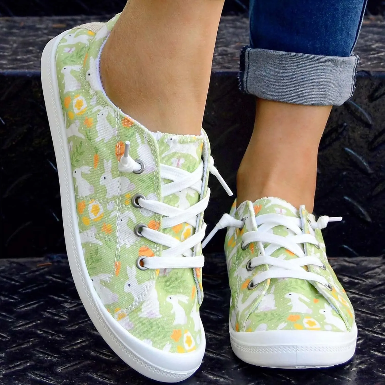 Sneakers for Womens Anti-Slip Comfortable Womens Loafers Roman Pluse Size Comfortable Shoes for Women