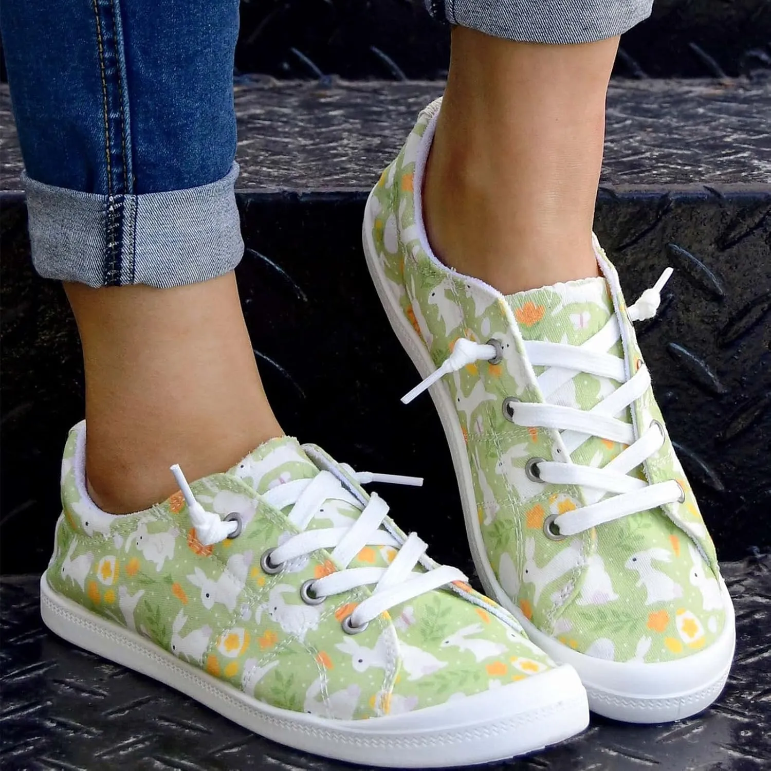 Sneakers for Womens Anti-Slip Comfortable Womens Loafers Roman Pluse Size Comfortable Shoes for Women