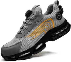 Steel Toe Shoes for Men Women Prestivos Shoes Safety Shoe Steel Toe Power Trainers Anti-Slip Lightweight Comfortable Puncture Proof Sneakers
