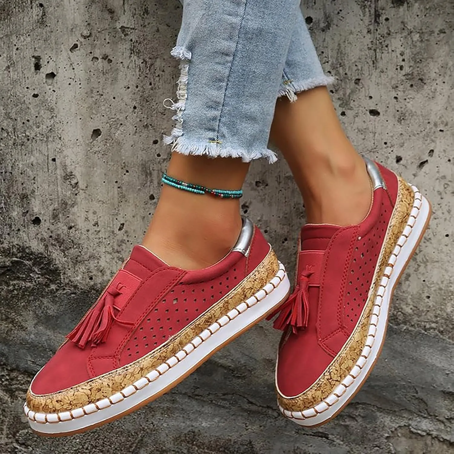 Tennis Shoes Womens Arch Support Dress Casual Shoes Women Shoes Sneakers Slip On Sneakers Walking Tennis Shoe Waterproof Tennis Shoe Loafers Casual Slip On