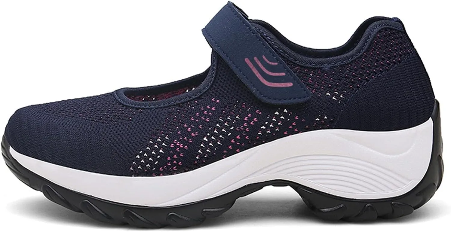 Tennis Shoes Womens Mesh Breathable Shoes Dressy Casual Shoes Sneakers Sneakers for Women Walking Non Slip White Basketball Shoe Cross Trainer Shoe