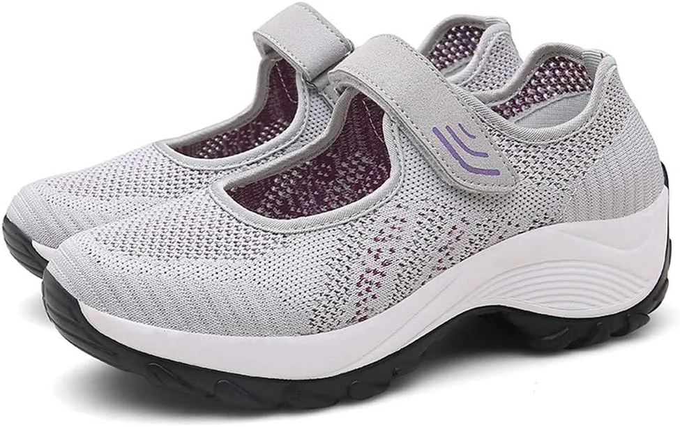 Tennis Shoes Womens Mesh Breathable Shoes Dressy Casual Shoes Sneakers Sneakers for Women Walking Non Slip White Basketball Shoe Cross Trainer Shoe