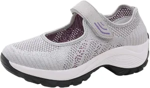 Tennis Shoes Womens Mesh Breathable Shoes Dressy Casual Shoes Sneakers Sneakers for Women Walking Non Slip White Basketball Shoe Cross Trainer Shoe