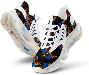 Tie Dye Eagle Mens Sneakers Running Shoes Lightweight Athletic Shoes for Jogging Walking Gym