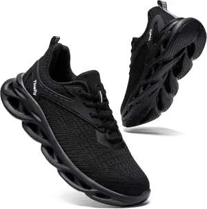 Tinefiy Steel Toe Shoes for Women Lightweight Comfortable Slip Resistant Safety Work Sneakers Composite Toe Indestructible Shoe