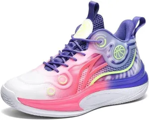 Unisex Basketball Shoes are Breathable Non Slip Wear-Resistant Fashionable Sports Training Boots