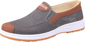 Walking Shoes Tennis Comfortable Fashion All Season Men Casual Shoes Flat Bottom Non Slip Cloth Colorblock Comfortable