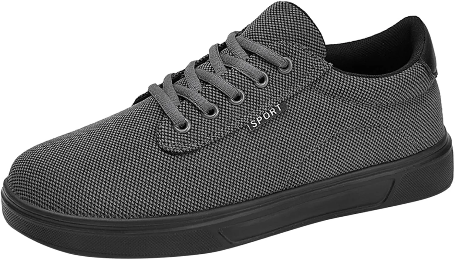 Walking Shoes Tennis Comfortable Men Casual Shoes Fashionable and Simple Solid Color New Pattern Flat Bottomed