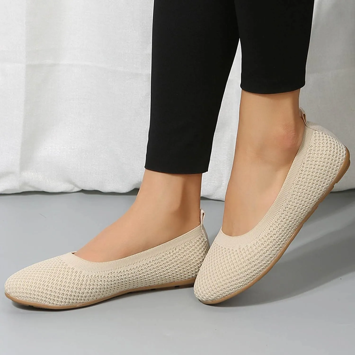 Women Slip-On Loafers Work Shoes Comfort Walking Shoes Women's Comfort Penny Loafers with Arch Support