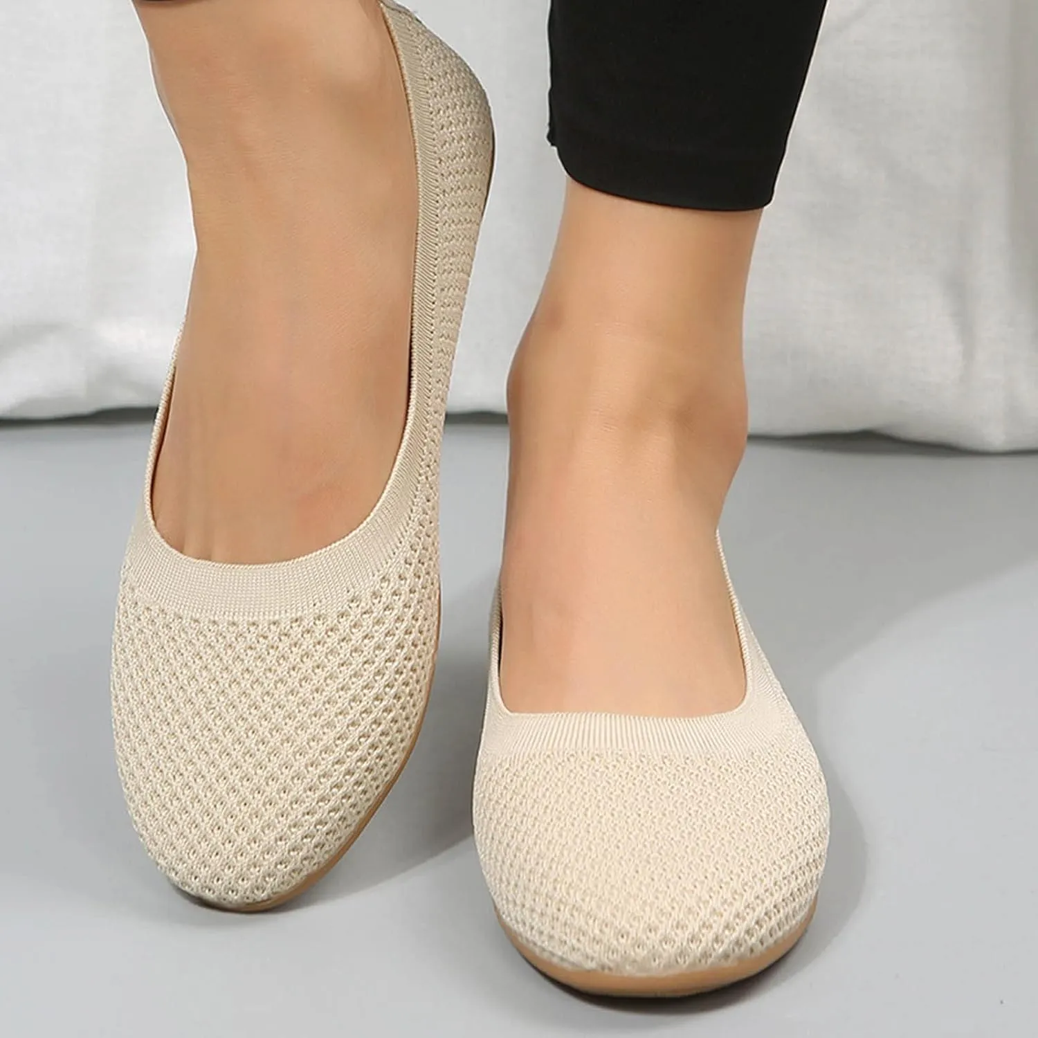 Women Slip-On Loafers Work Shoes Comfort Walking Shoes Women's Comfort Penny Loafers with Arch Support