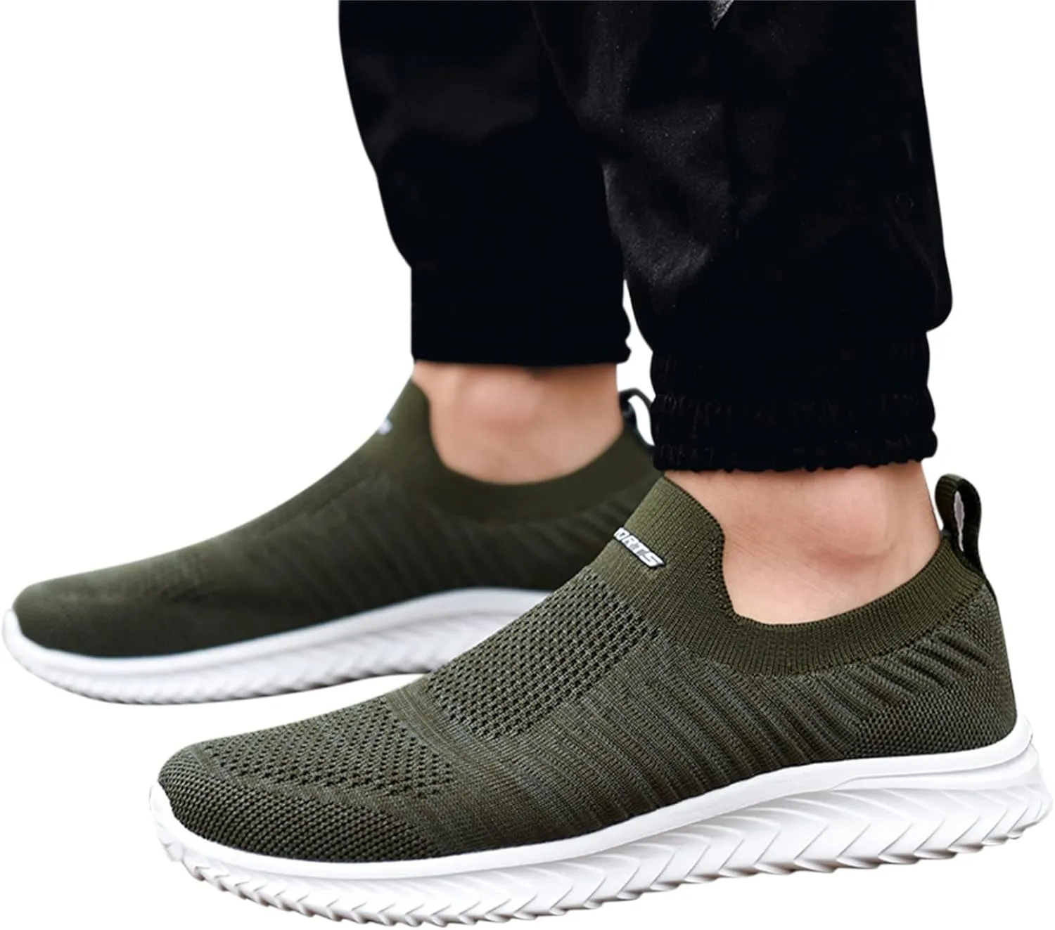 Women's Athletic Walking Shoes Slip On Casual Mesh Mens Running Shoes Lightweight Women Shoes Casual Men's Fashion Sneakers Slip On Tennis Shoe Loafers Dress Shoe