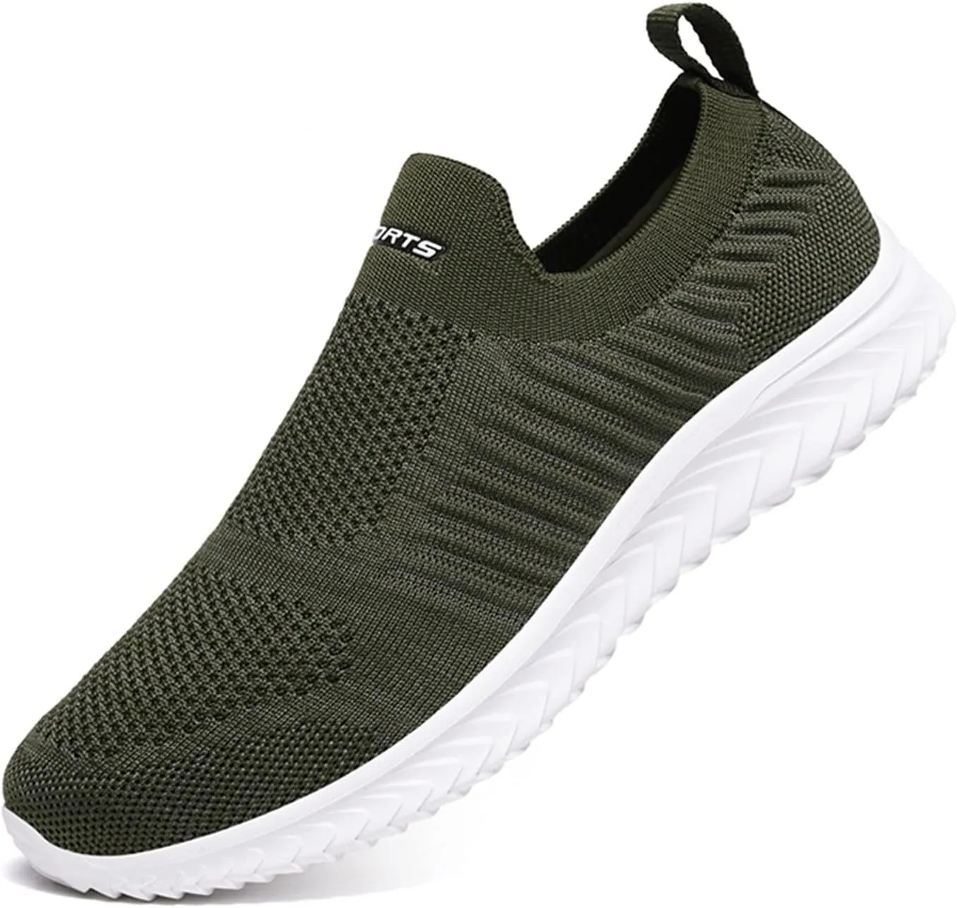 Women's Athletic Walking Shoes Slip On Casual Mesh Mens Running Shoes Lightweight Women Shoes Casual Men's Fashion Sneakers Slip On Tennis Shoe Loafers Dress Shoe