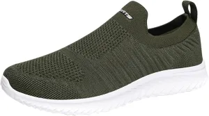 Women's Athletic Walking Shoes Slip On Casual Mesh Mens Running Shoes Lightweight Women Shoes Casual Men's Fashion Sneakers Slip On Tennis Shoe Loafers Dress Shoe